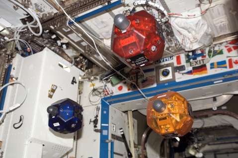 国际空间站上的球体